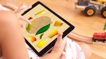 Kids Fruit Puzzles Jigsaw پوسٹر