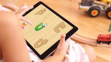 Baby Puzzles - Wooden Blocks الملصق