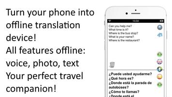 Offline Translator: Spanish-En Cartaz