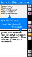 Offline Translator: Spanish-En स्क्रीनशॉट 2