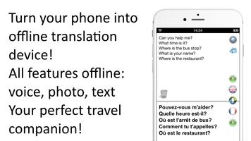 Offline Translator: French-Eng Cartaz