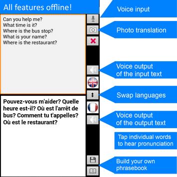 Offline Translator: French-Eng screenshot 1