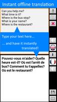 Offline Translator: French-Eng captura de pantalla 2