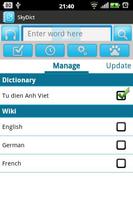 Từ điển SkyDict capture d'écran 1