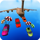 Skydiving Flying Car Air Race 3D ไอคอน