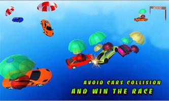 Skydiving Flying Car Air Race 3D स्क्रीनशॉट 3