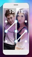 Couple Photo Lock Screen imagem de tela 1