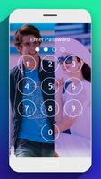 Couple Photo Zipper Lock Screen captura de pantalla 3