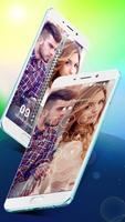 Couple Photo Zipper Lock Screen скриншот 2