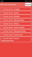 2000 Cerita Hantu Nyata Affiche