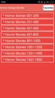 Horror Creepy Stories تصوير الشاشة 1