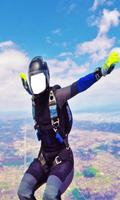 Skydiver Suit Photo Editor: Skydiving Photo Maker Affiche
