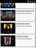 Ice Bucket Challenge Videos Plakat