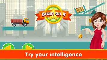 Brain It On - Wood Trucks Physics Affiche