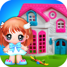 Dollhouse-Home Decoration Games for Girls and Kids 아이콘