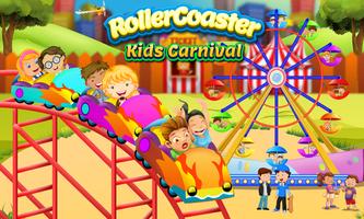 Roller Coaster Ferris Wheel Simulator-Kid Carnaval Affiche