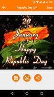 Republic day Gif capture d'écran 3