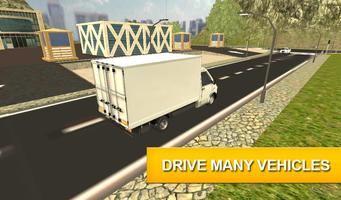 Delivery Driver Simulator 2017 capture d'écran 2