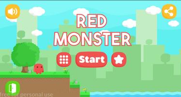 Red Monster Affiche