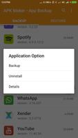 Apk Maker - App Backup 스크린샷 1