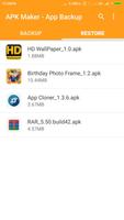 Apk Maker - App Backup 스크린샷 3