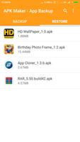 Apk Maker - App Backup screenshot 3