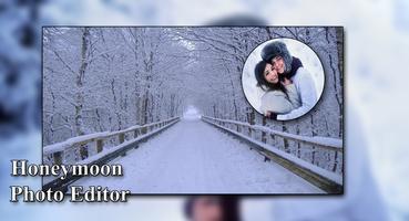 Honeymoon Photo Editor - Photo Frame Affiche