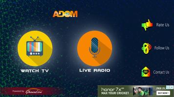 Adom TV syot layar 1