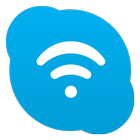 Skype WiFi ไอคอน