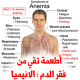 أطعمة تقي من فقر الدم الانيميا icône