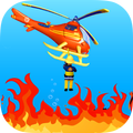 Hero Fireman Helicopter Save Sam