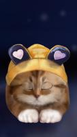 Toffee Cute Kitty Live Wallpap captura de pantalla 3