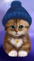 Toffee Cute Kitty Live Wallpap captura de pantalla 1