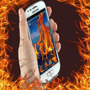 Burning Phone Screen APK