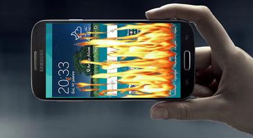1 Schermata Burning Phone Screen