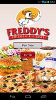 Freddys Chicken and Pizza Poster