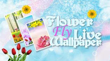 Flower Fly Live Wallpaper تصوير الشاشة 3