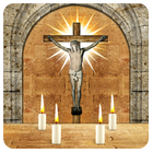 Jesus Christ Candles Lights ikon