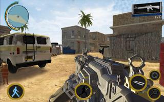 Commando Action Sharpshooter-FPS Strike Mission ảnh chụp màn hình 1