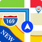 GPS Navigation, Maps & Directions-Live Street View biểu tượng
