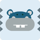 Hippo in the box icono
