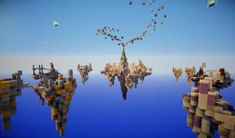 SkyWars Map for Minecraft PE Plakat