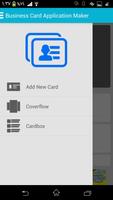 Business Card Application syot layar 1