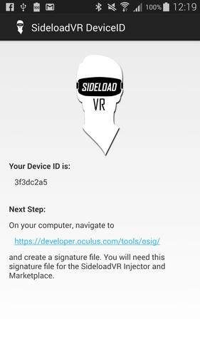 SideloadVR DeviceID APK for Android Download
