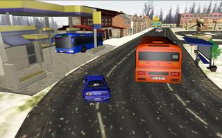 City Bus Driving Simulator 3D capture d'écran 2