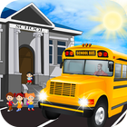 School Coach Bus Simulator 3D آئیکن