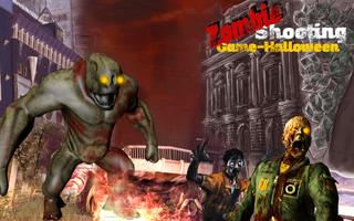 Zombie Shooting Game-Halloween اسکرین شاٹ 3