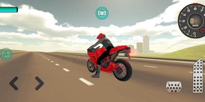 Sport Motorcycle Driver 3D capture d'écran 3