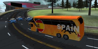 Soccer Team Bus Simulator 3D تصوير الشاشة 3