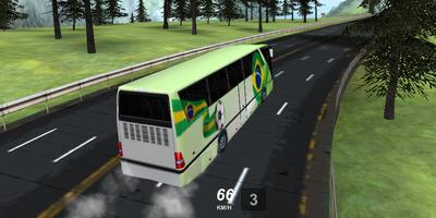 Soccer Team Bus Simulator 3D imagem de tela 2